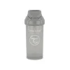 Tasse à paille 360ml gris pastel - 6m+