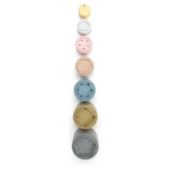 Tasses à empiler en bioplastique