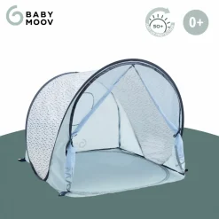 Tente anti uv bébé vagues bleues