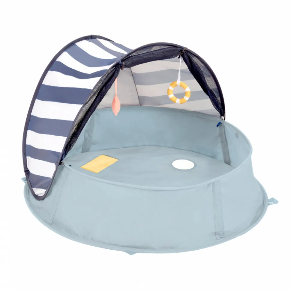 Tente de jeux anti-uv 3-en-1 aquani marinière