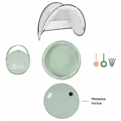 Tente de jeux anti-uv 3-en-1 provence aquani