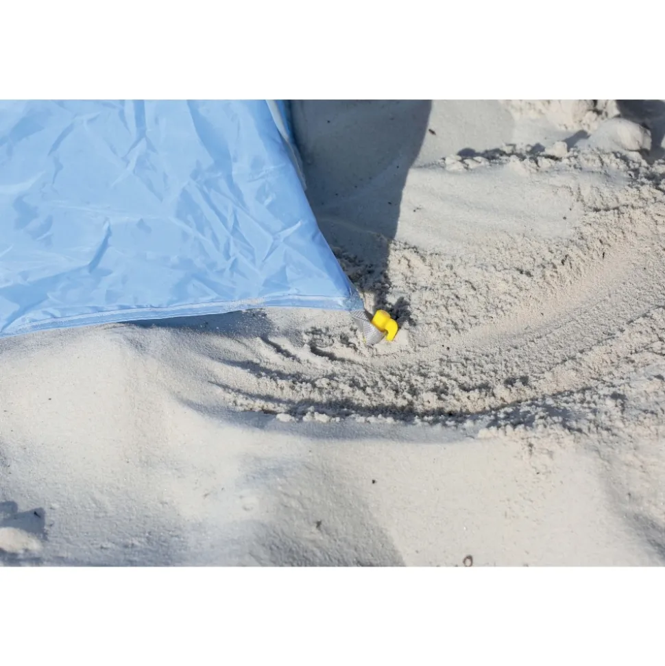 Tente de plage bébé bleue