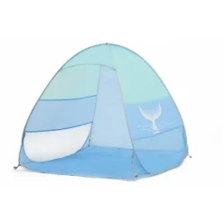 Tente de plage bébé bleue