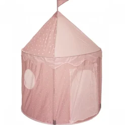 Tente en tissu enfant pop-up rose