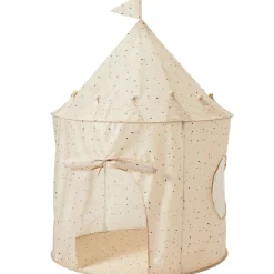 Tente en tissu enfant terrazzo crème