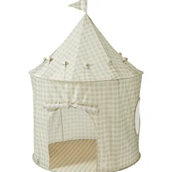 Tente en tissu enfant vichi beige