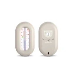 Thermomètre de bain bébé birdies beige