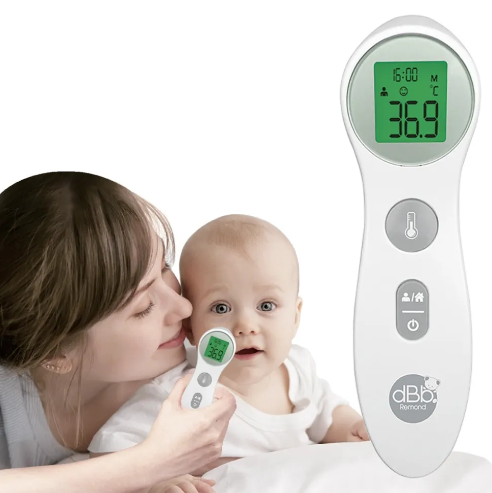 Thermomètre infrarouge frontal et sans contact