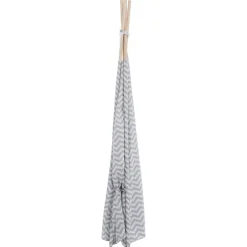 Tipi chevron gris