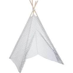Tipi chevron gris