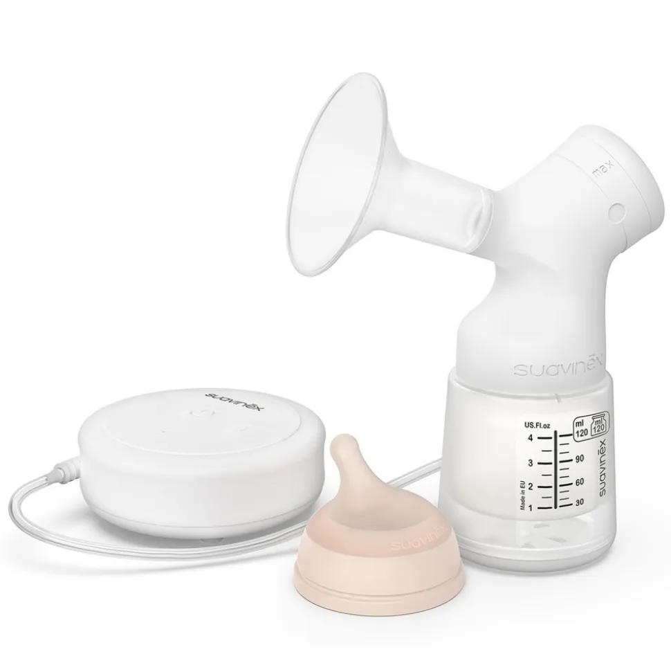 Tire-lait électrique avec biberon anti-colique zerø.zerø 120 ml