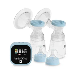 Tire-lait électrique double eva bleu