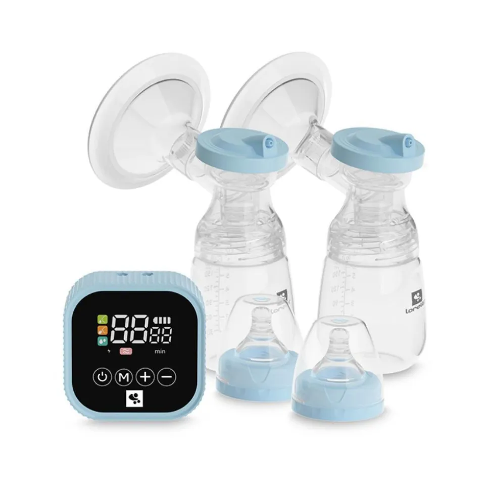 Tire-lait électrique double eva bleu