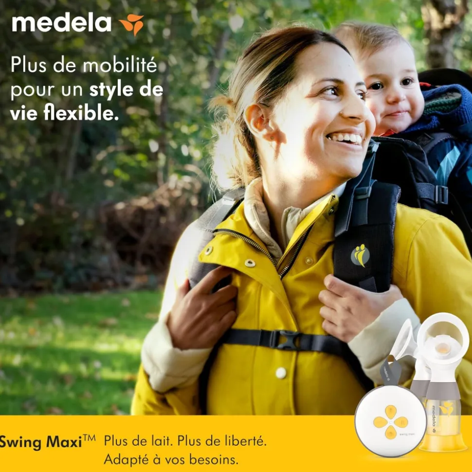 Tire-lait électrique double swing maxiflex