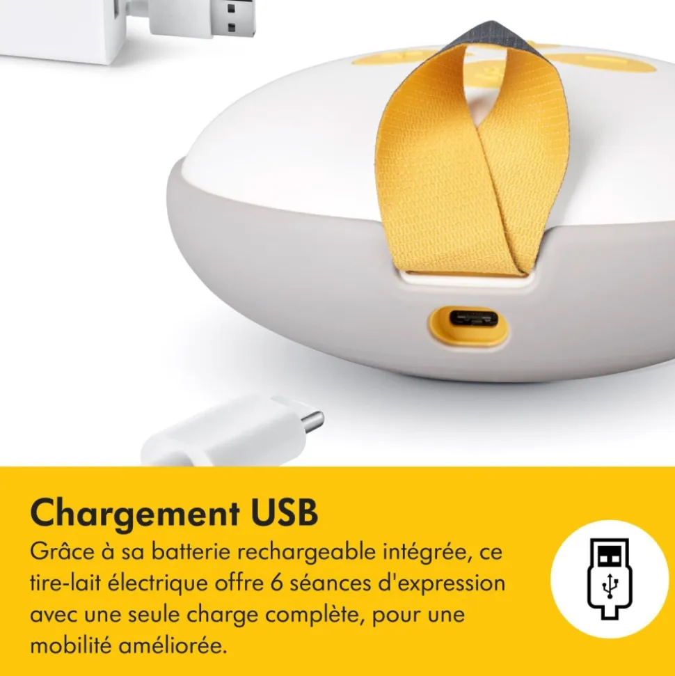 Tire-lait électrique double swing maxiflex