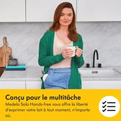 Tire-lait électrique solo mains-libres