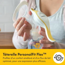 Tire-lait manuel harmony flex
