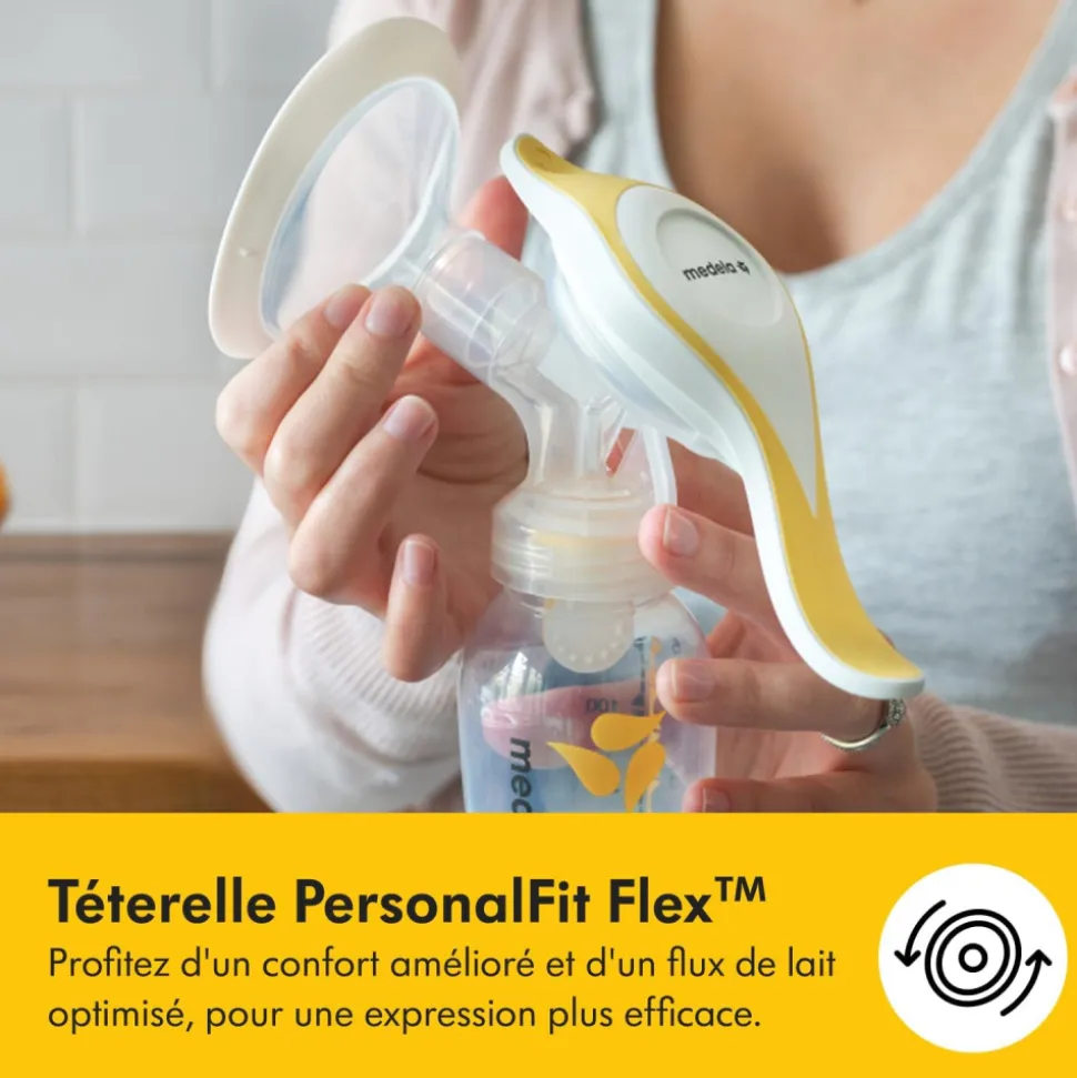 Tire-lait manuel harmony flex
