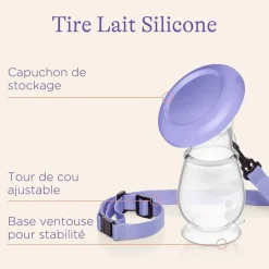 Tire-lait silicone