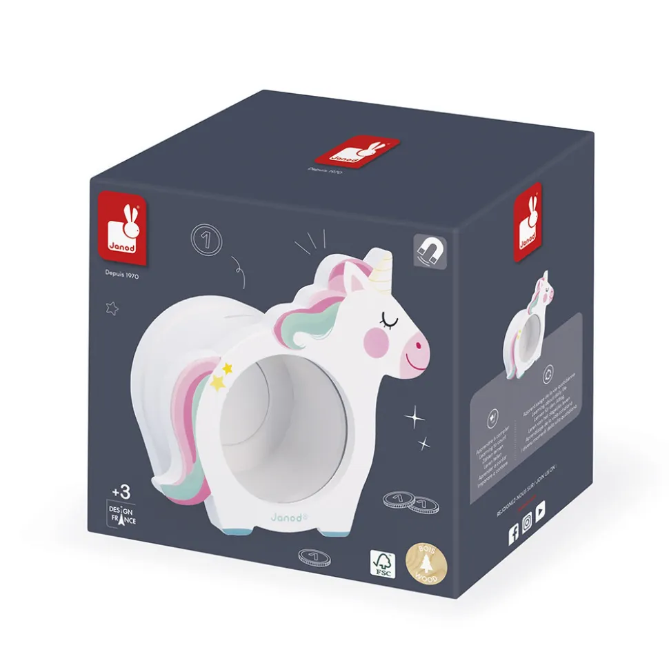 Tirelire pour enfant licorne