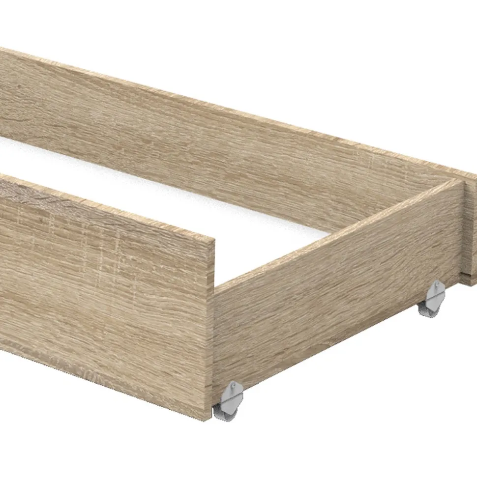 Tiroir de lit évolutif bébé combiné 70x140 cm nova couleurs