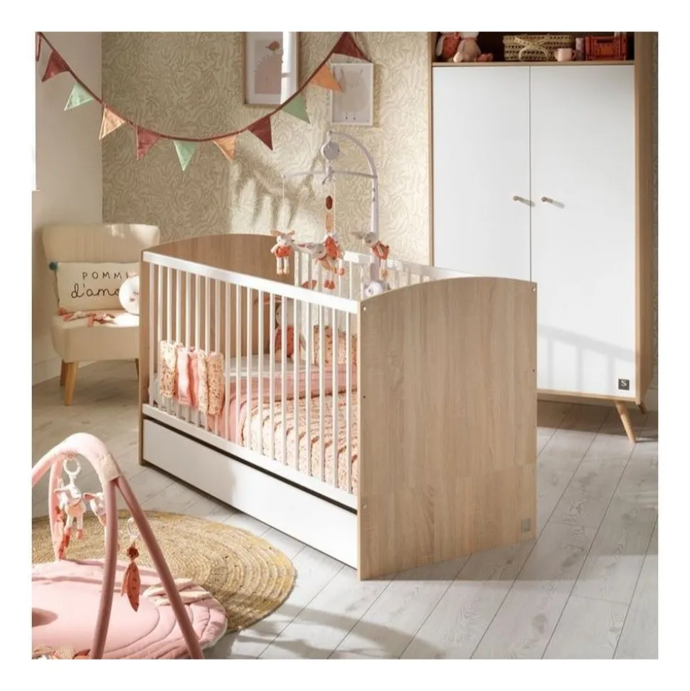 Tiroir de lit 70x140 cm access bois blanc