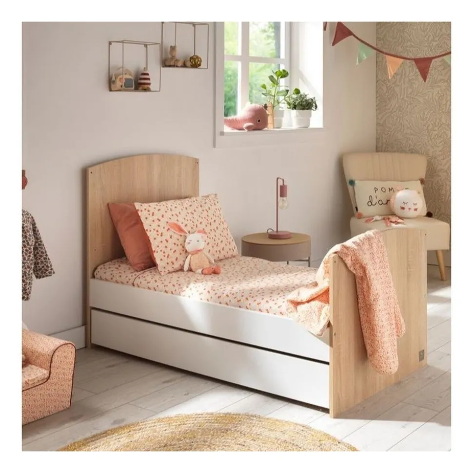 Tiroir de lit 70x140 cm access bois blanc