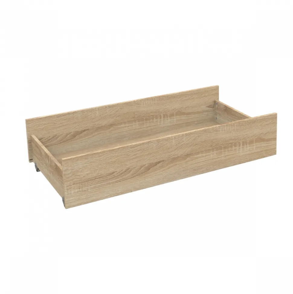 Tiroir lct s/roulettes azur