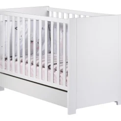 Tiroir pour lit bébé 60x120cm loft blanc