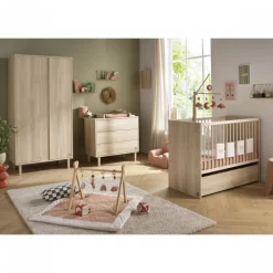 Tiroir sur roulettes pour lit 60x120cm paloma bois