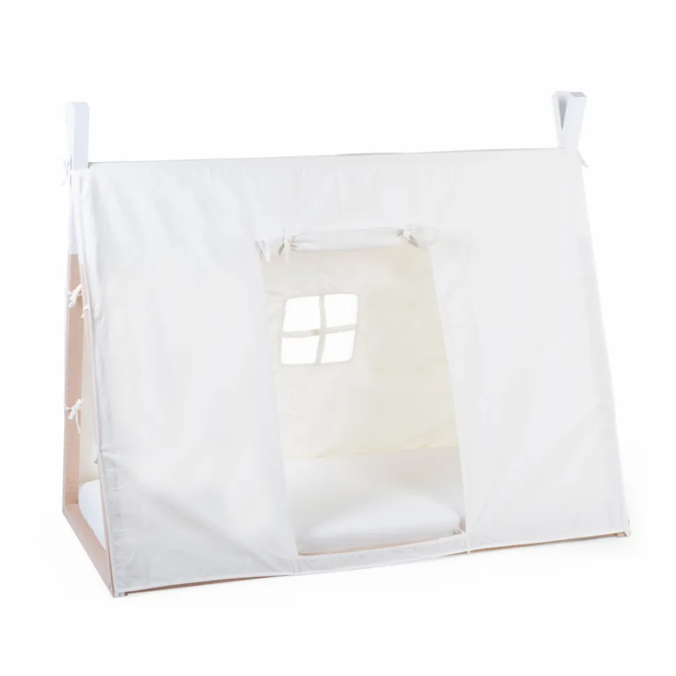 Toile de lit tipi 70 x 140 cm blanche