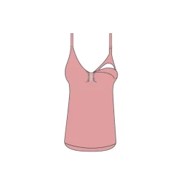 Top d’allaitement gainant seamless eco honey beige taille s