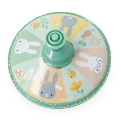 Toupie en métal lapin pure
