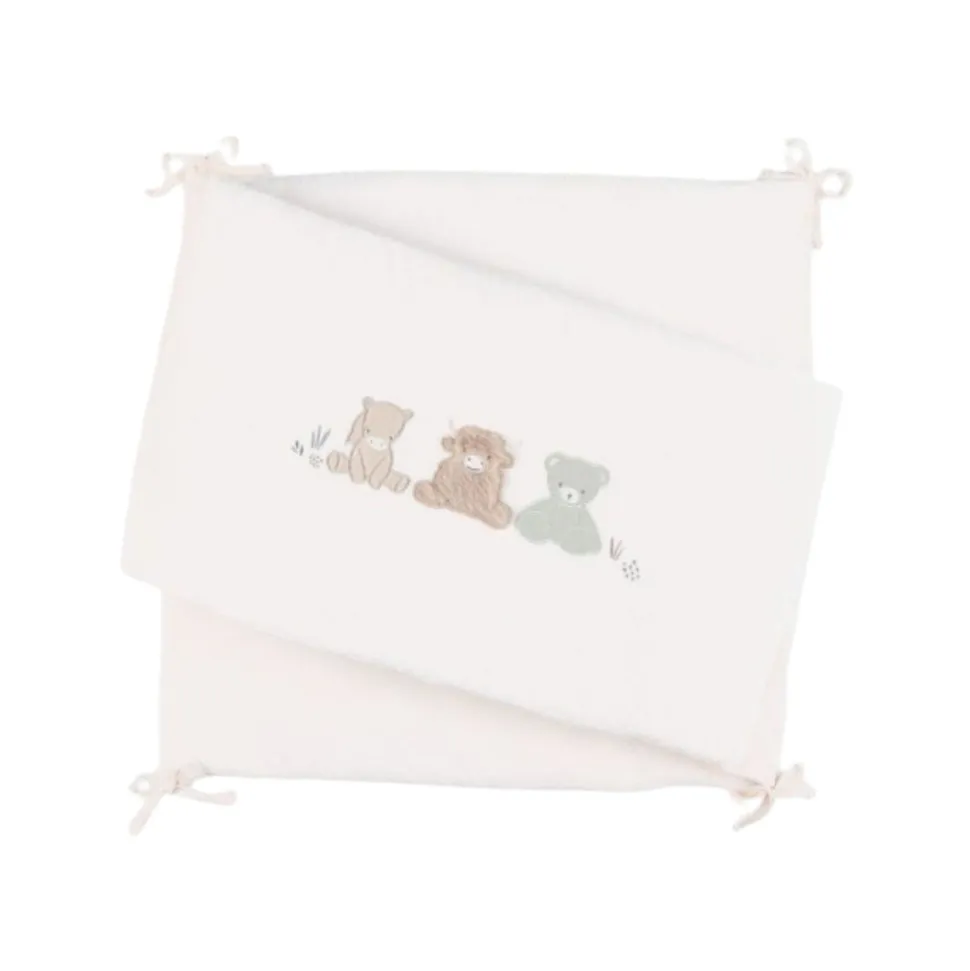 Tour de lit en veloudoux fluffy orso & lily
