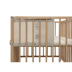 Tour de lit respirant mesh sand