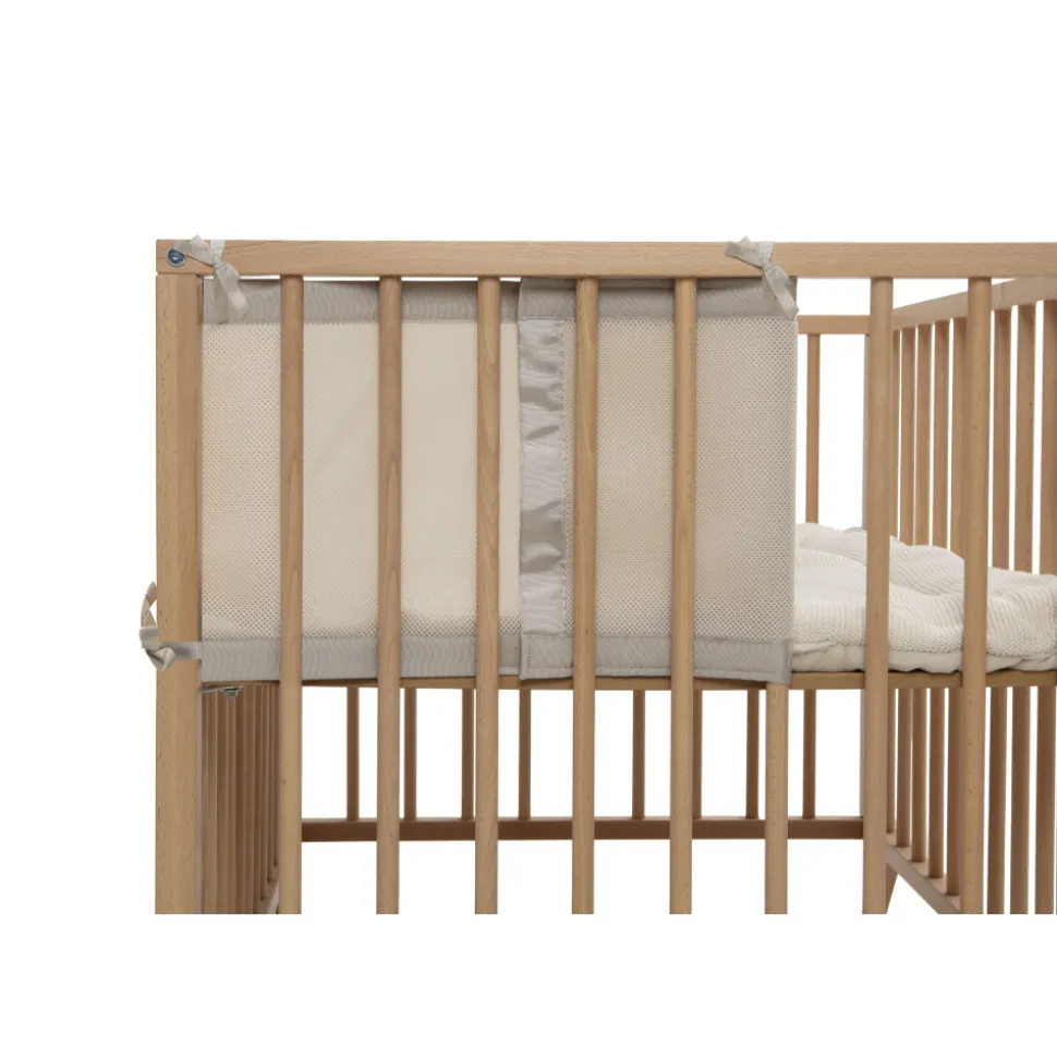 Tour de lit respirant mesh sand