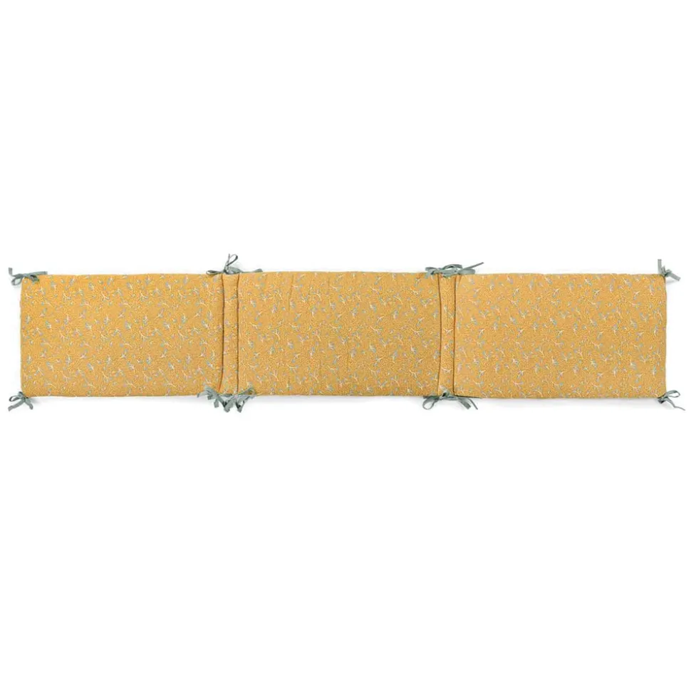 Tour de lit trois petits lapins - ocre