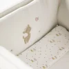 Tour de lit velours blanc fanfan