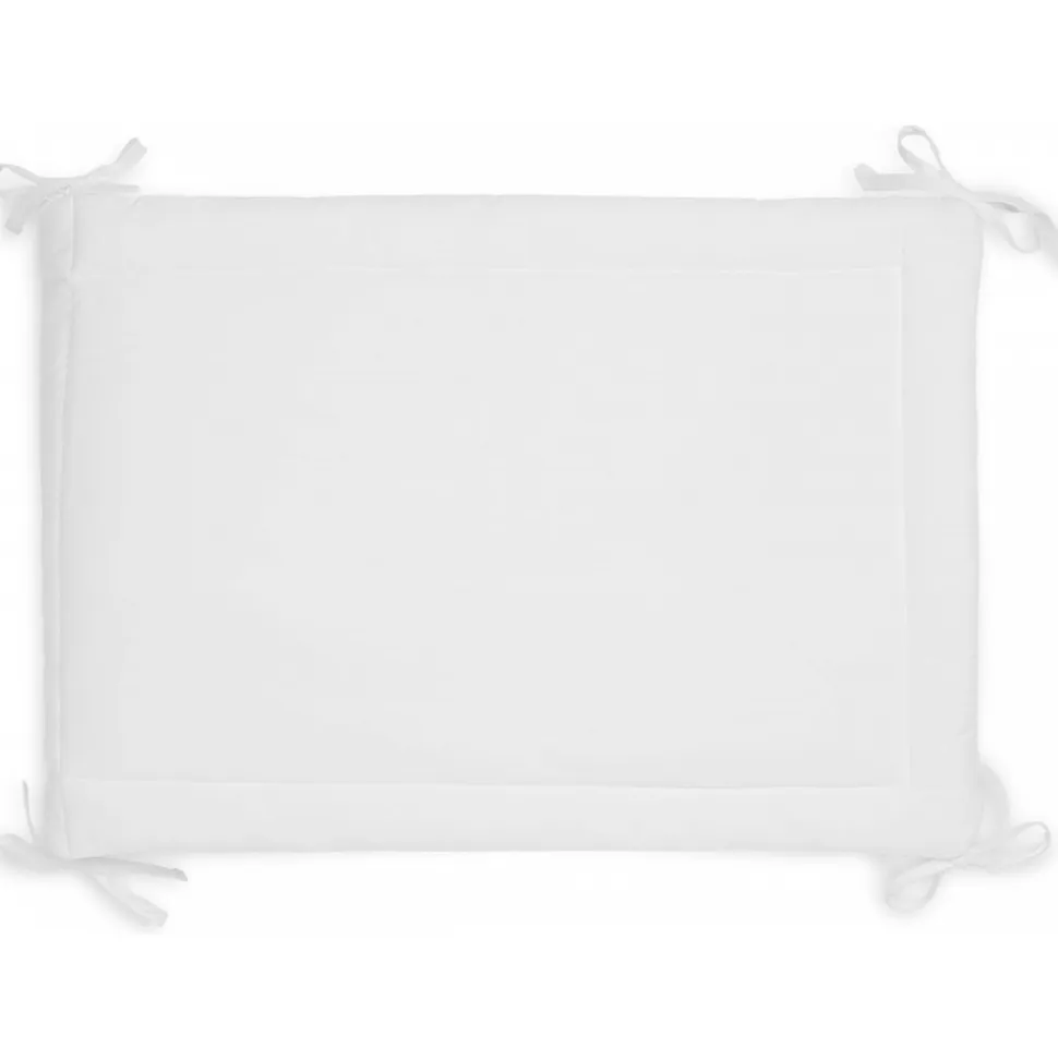 Tour de lit 180 x 30 cm blanc