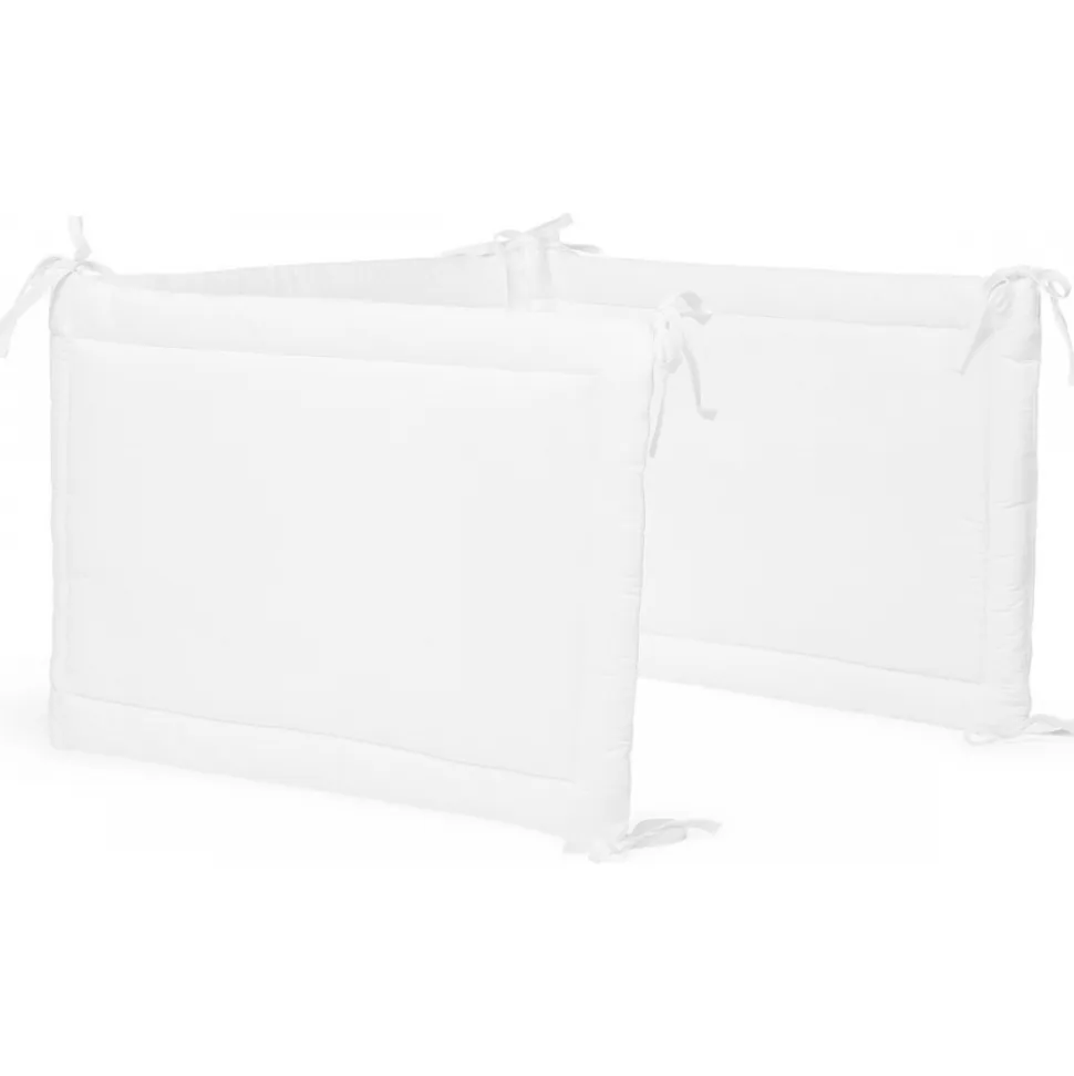 Tour de lit 180 x 30 cm blanc