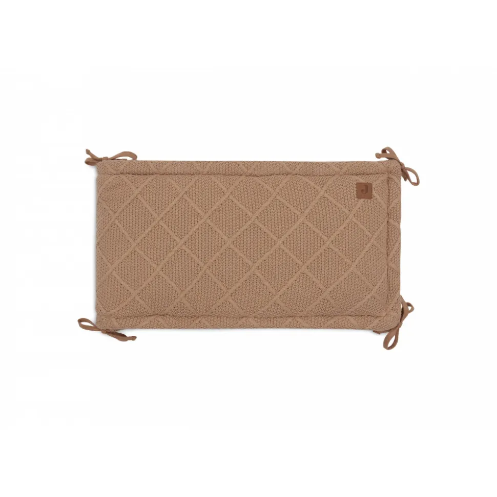 Tour de lit 180 x 30 cm check knit biscuit