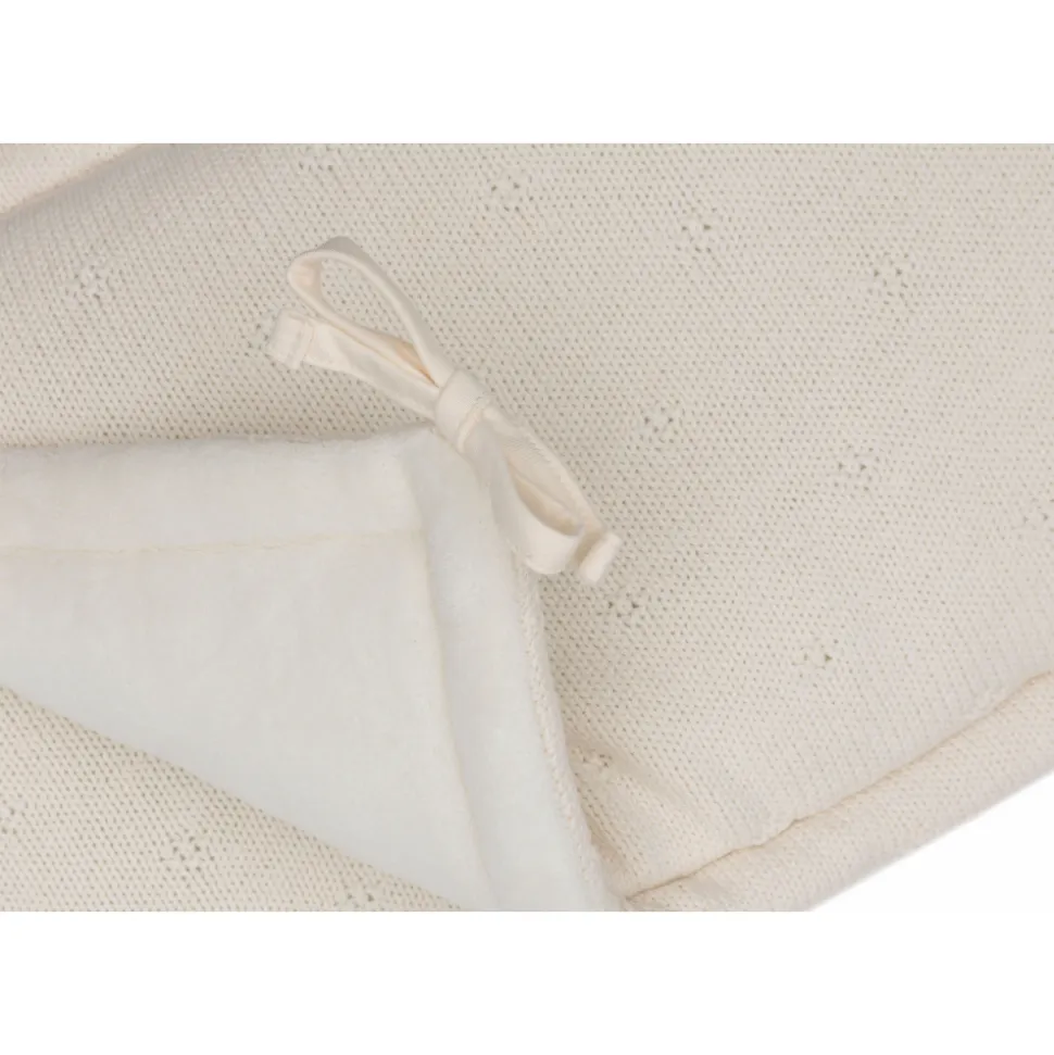 Tour de lit 180 x 30 cm cosy knit ivoire