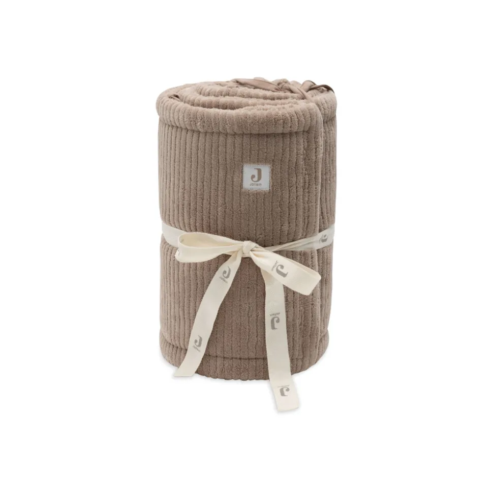 Tour de parc bébé cloudy rib milky coffee