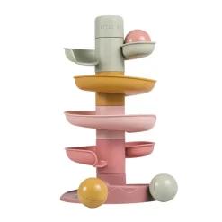 Tour en spirale rose