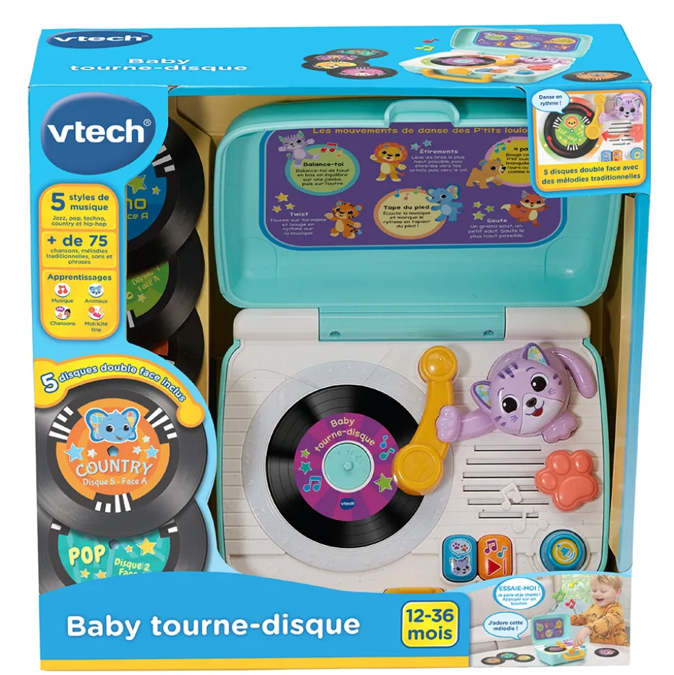Tourne-disque musical
