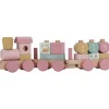 Train à blocs en bois fsc - fairy garden