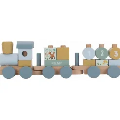 Train à blocs en bois fsc - forest friends