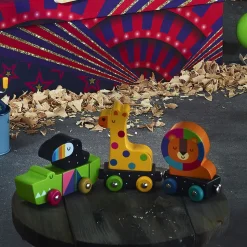 Train des animaux en bois aimantés pour enfant - andy westface