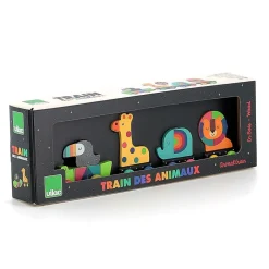 Train des animaux en bois aimantés pour enfant - andy westface