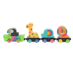 Train des animaux en bois aimantés pour enfant - andy westface